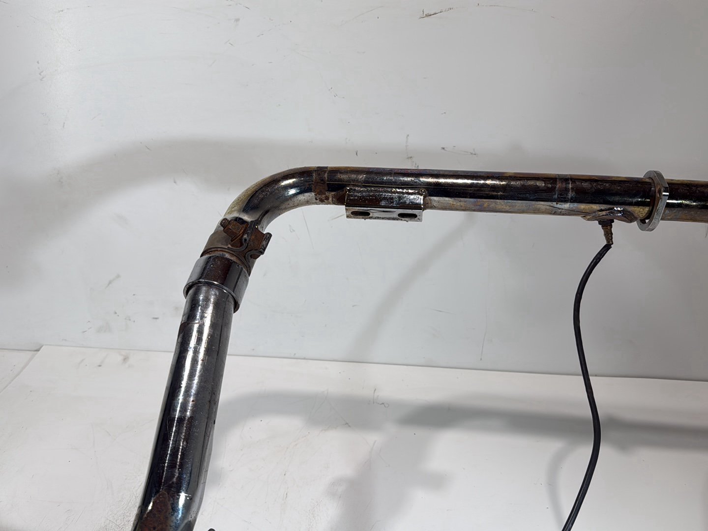 2008 - 2016 Harley-Davidson Touring Street Glide Exhaust Header Pipes Muffler Vance & Hines 66855-10A