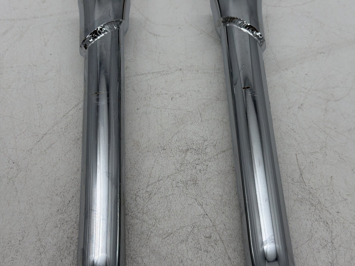 2011 Harley Electra Touring Police Front Upper Handlebar Riser Top Clamp Chrome