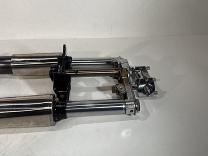 1986 - 1998 Harley-Davidson Softail Heritage Classic Front Triple Tree Set & LH RH Fork Legs Sliders 45915-86 , 56567-86B