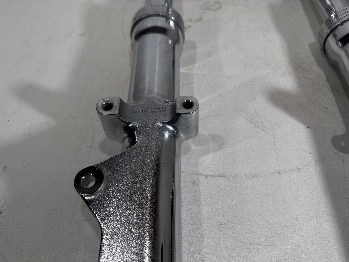 1994 Harley Softail Custom OEM Front Triple Tree Set & LH RH Fork Legs Sliders