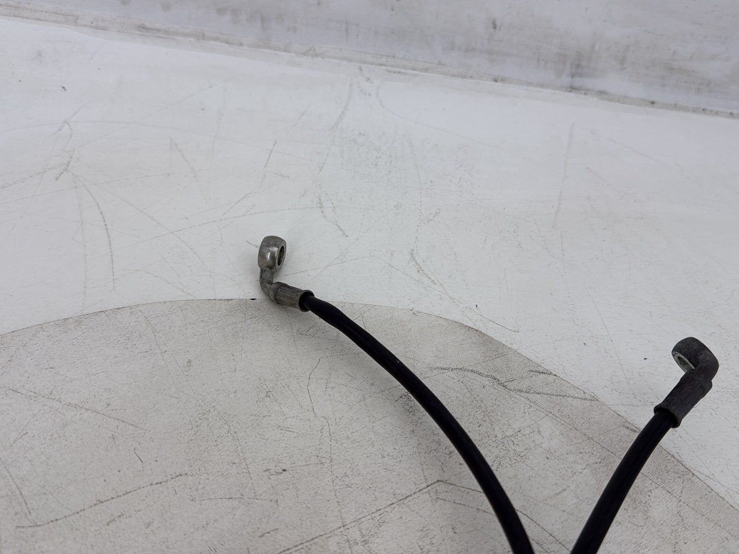 2015 Harley Dyna Low Rider FXDL OEM Front Brake Hose Line Pipe