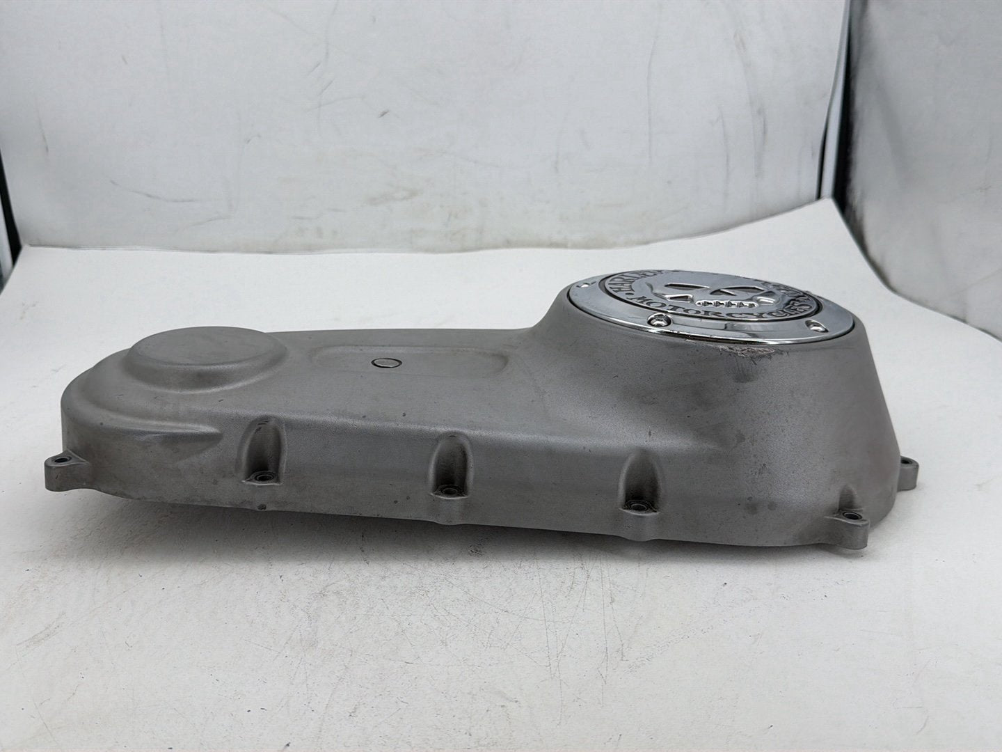 2009 Harley Dyna Street Bob FXDB OEM Outer Primary Clutch Cover Willie G Skull