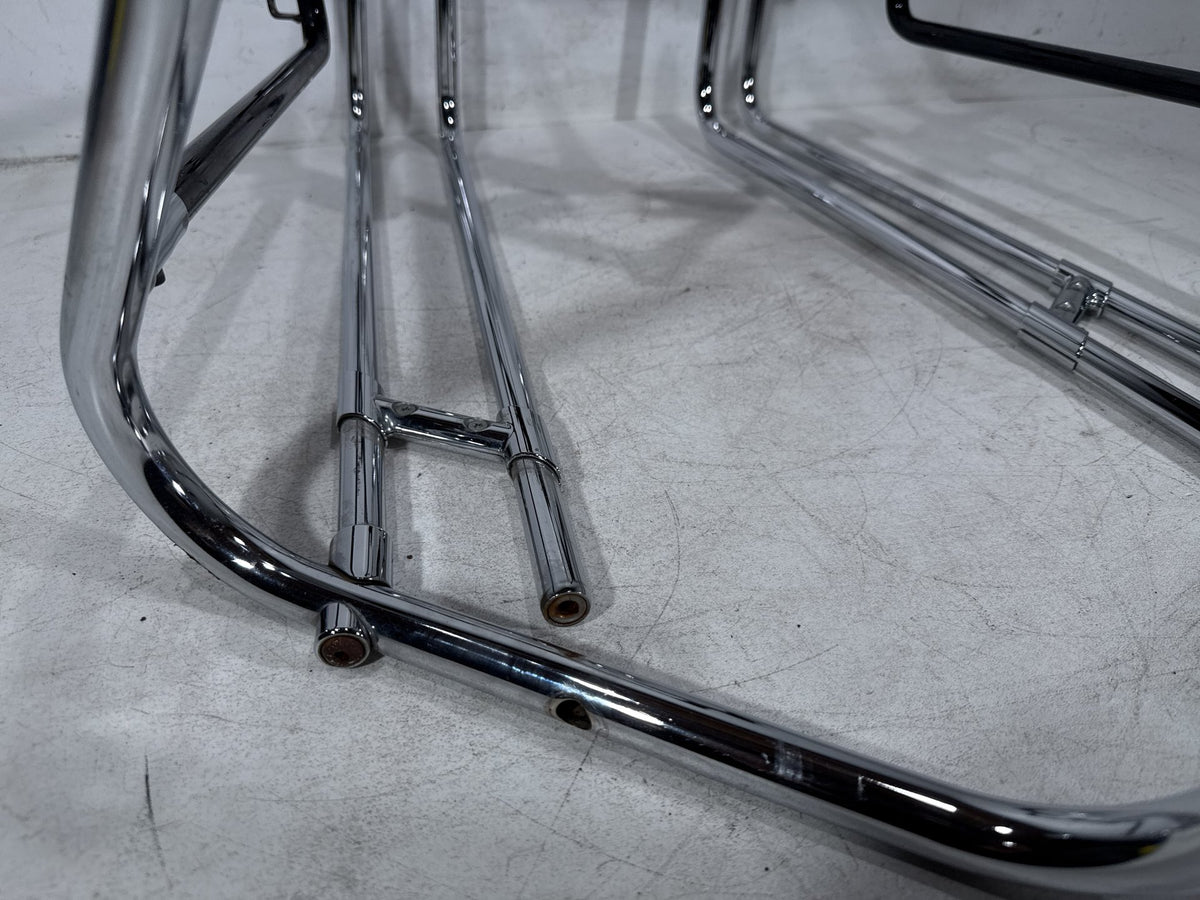 2009 Harley Electra Glide Touring OEM Rear Left Right Saddlebag Guard Rails Bar