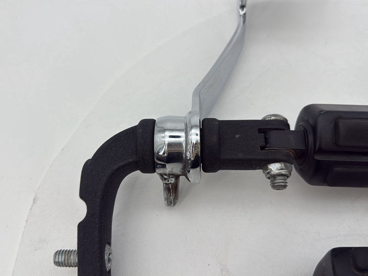 2013 Harley Dyna FXDWG Wide Glide OEM Left Right Foot Brake Control Pegs