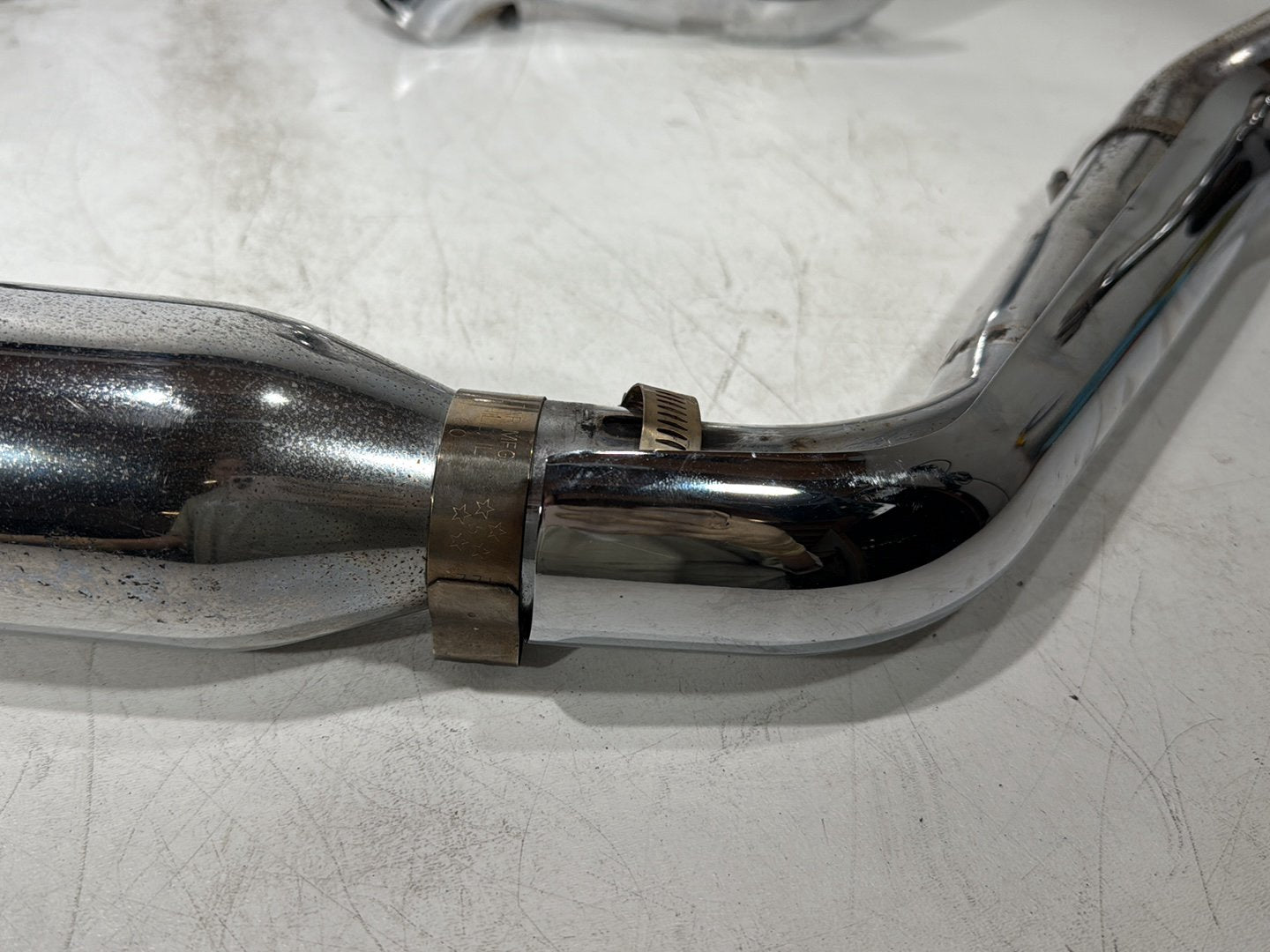 1999 - 2006 Harley-Davidson Touring Electra Glide Exhaust Header Pipes Muffler 65621-99B
