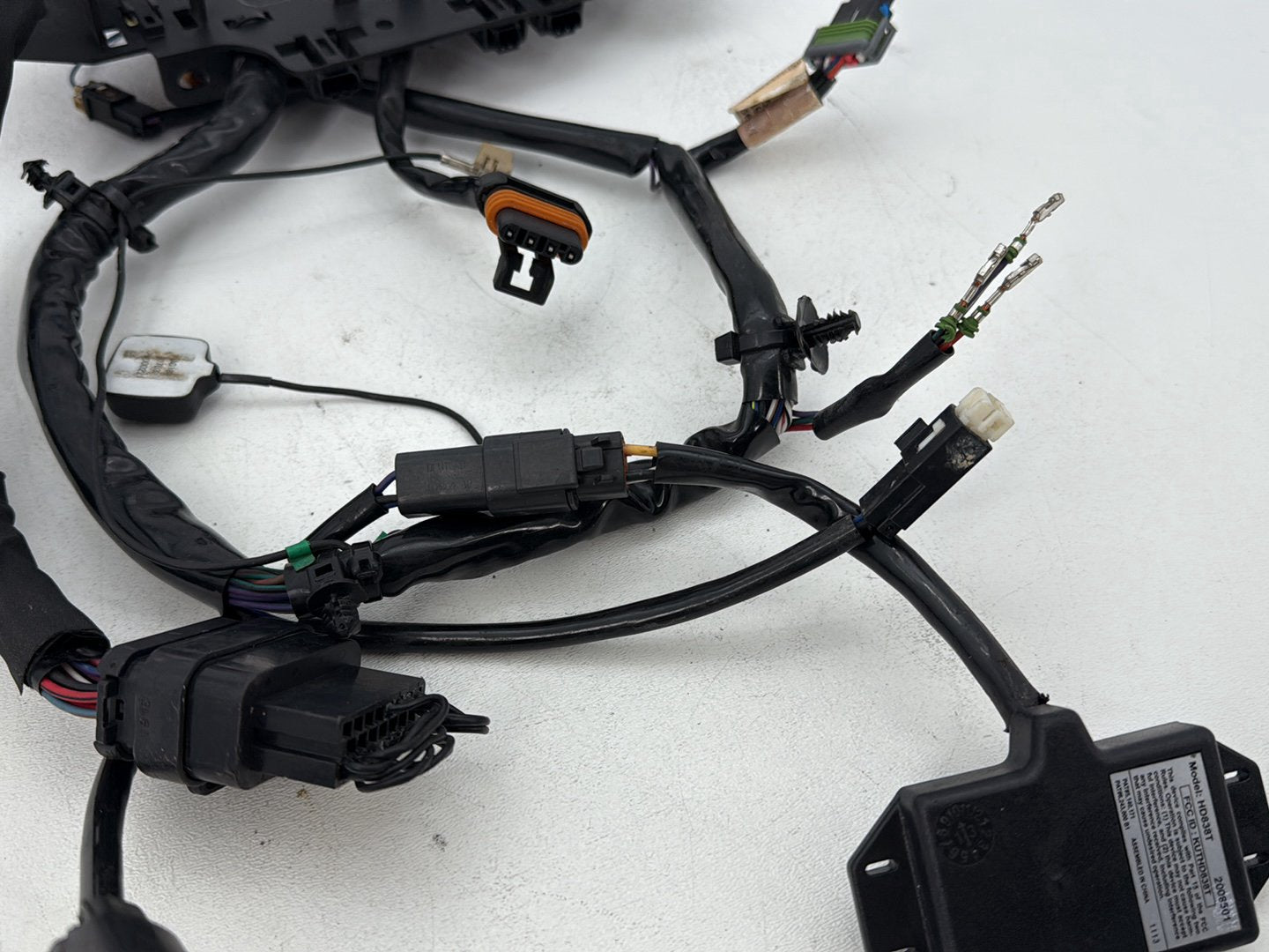2014 Harley Electra Glide Touring CVO Screamin Eagle OEM Front Sub Wiring Harness Loom Interconnect