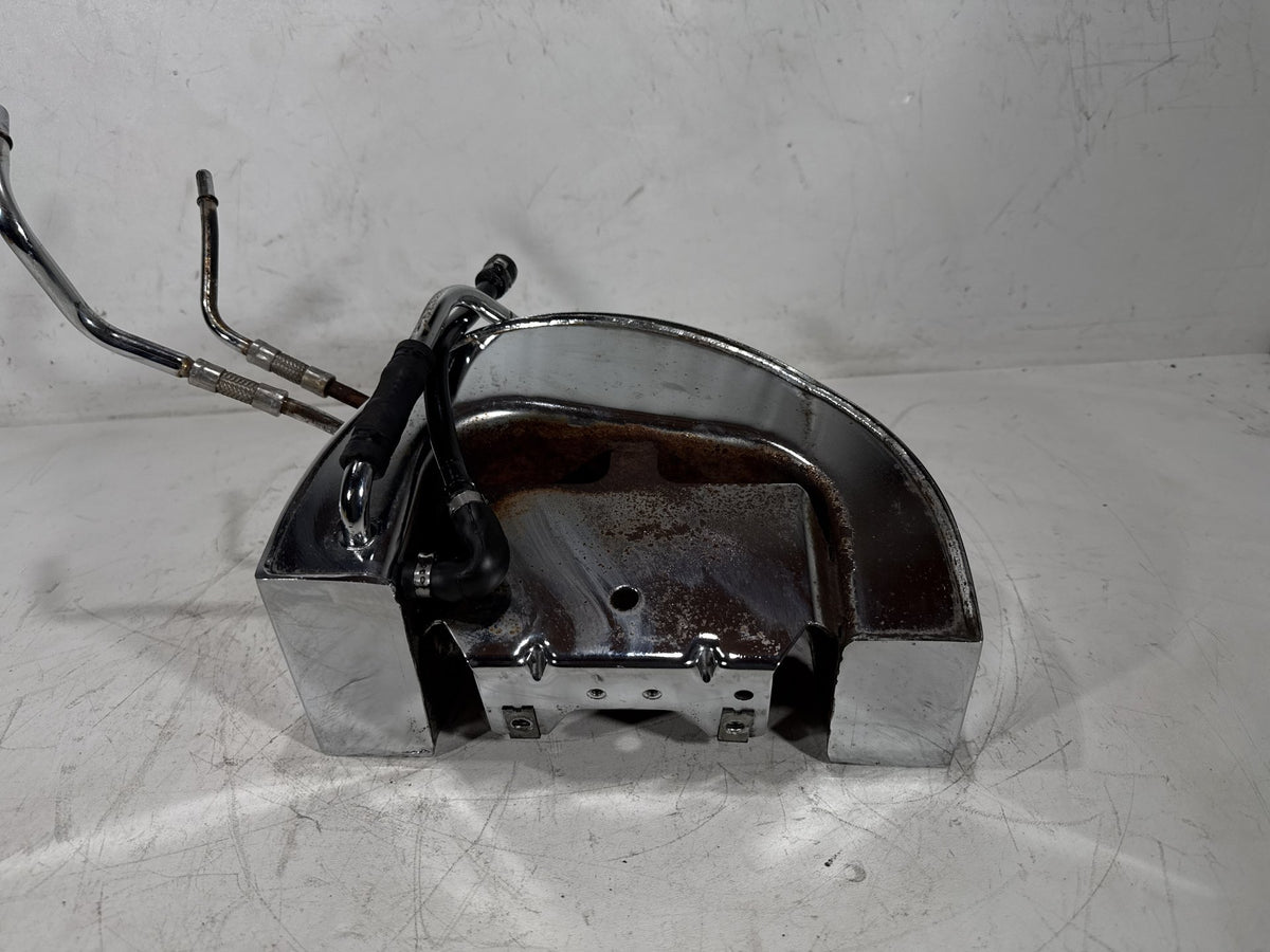 2002 Harley Heritage Softail FLSTC Oil Tank Reservoir Bottle Canister & Dipstick