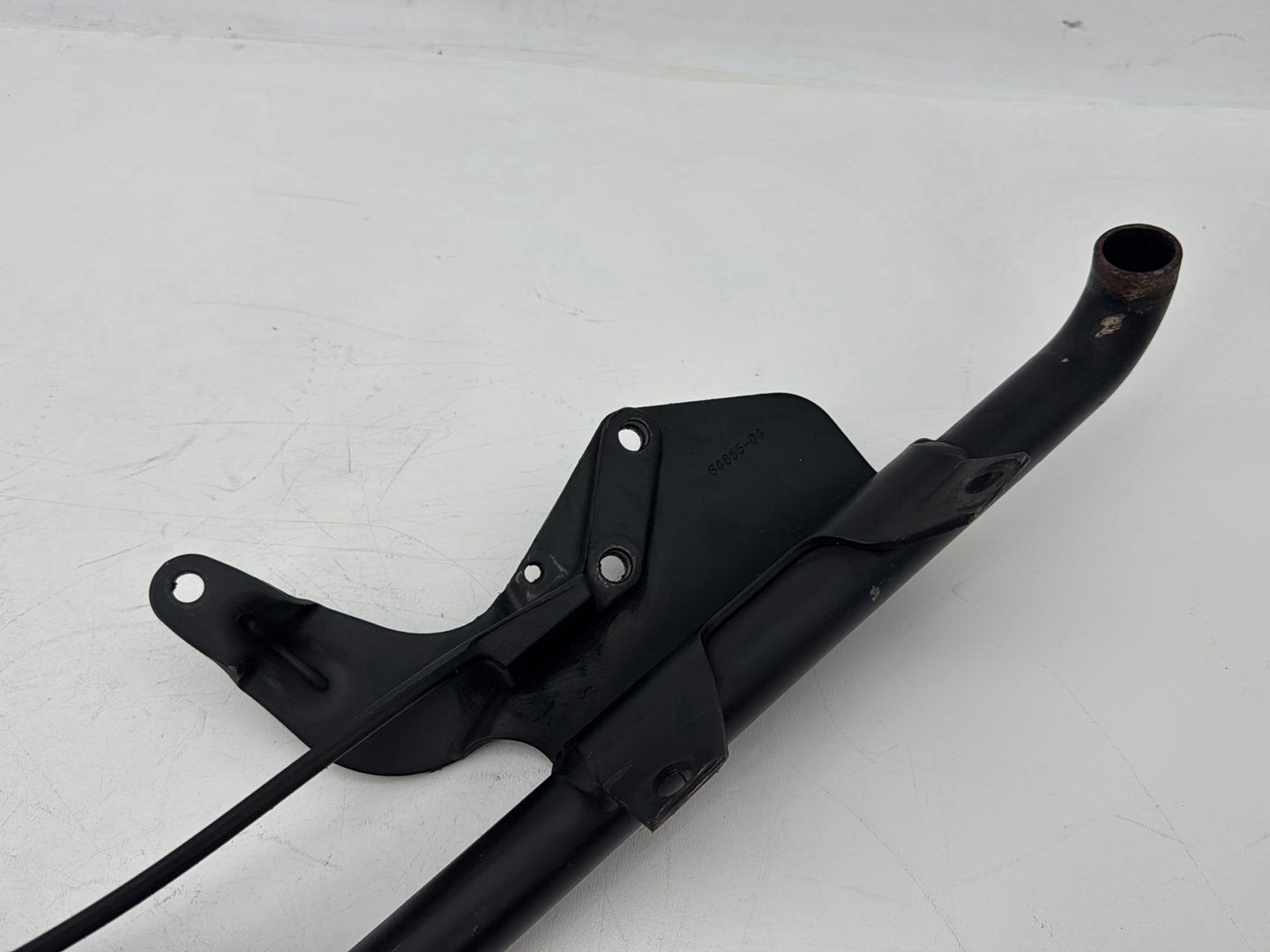 09 Harley Sportster XL1200 OEM Exhaust Muffler Interconnect Bracket Support Bar
