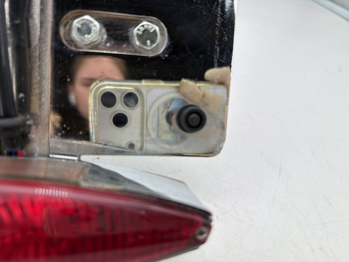 2003 Harley Softail Deuce FXSTDI OEM Rear License Plate Light Moulding