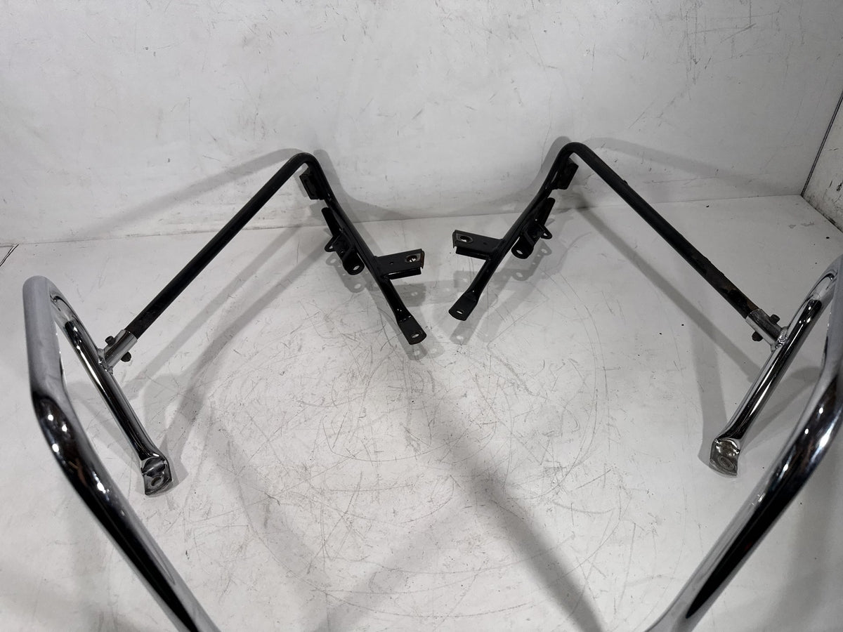 2012 Harley Electra Touring Ultra OEM Rear Left Right Saddlebag Guard Rails Bar