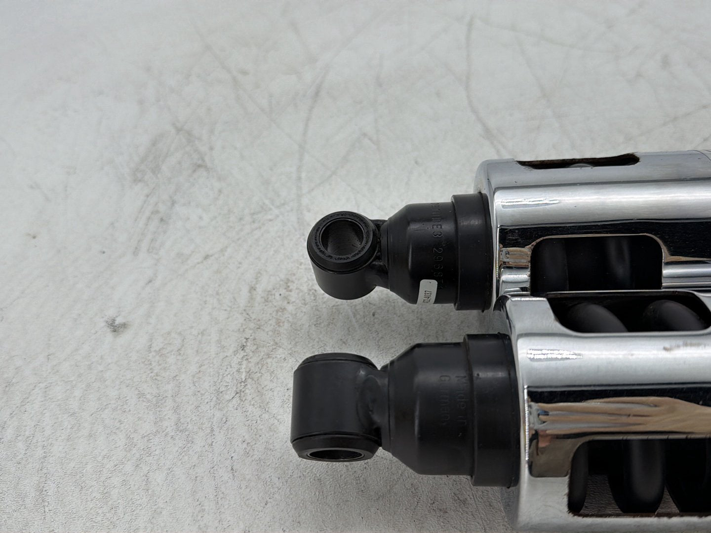 2011 Harley Heritage Softail Classic FLSTC OEM Rear Left Right Shock Absorbers