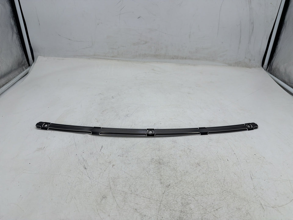 2010 Harley Street Glide Touring FLHX OEM Front Windshield Mount Trim Strip