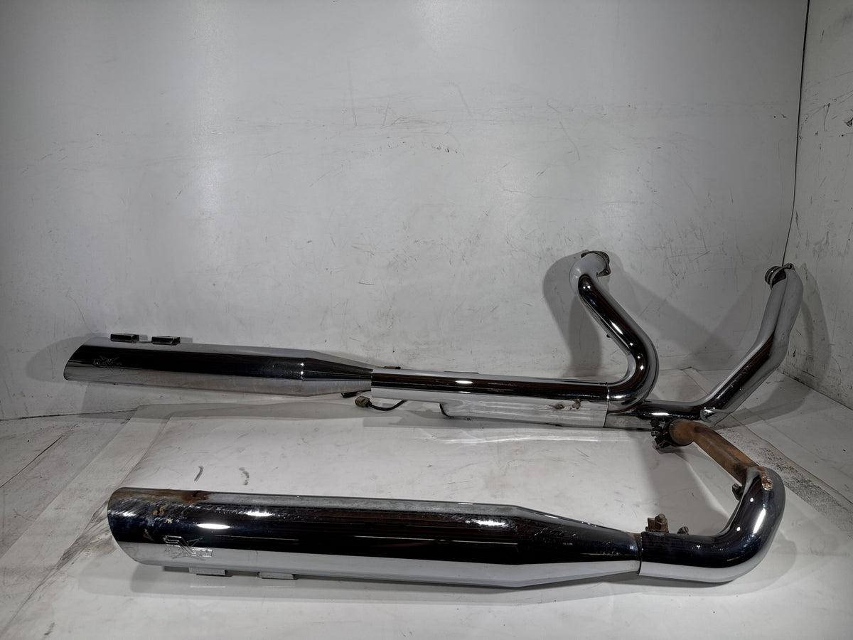 2016 Harley Road Glide Touring FLTRXS Exhaust Header Pipes Muffler RCXhaust