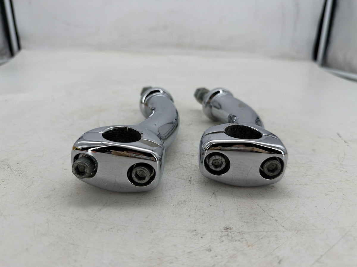 2001 Harley Softail Deuce FXSTD OEM Front Handlebar Risers Riser