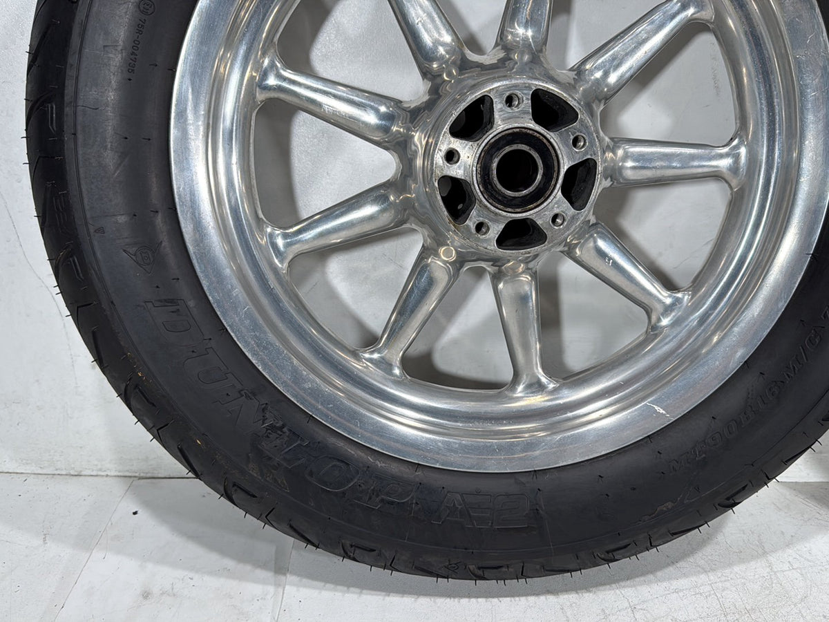 2006 Harley Electra Glide Touring Ultra OEM Front & Rear Wheel Rim Tire 16"