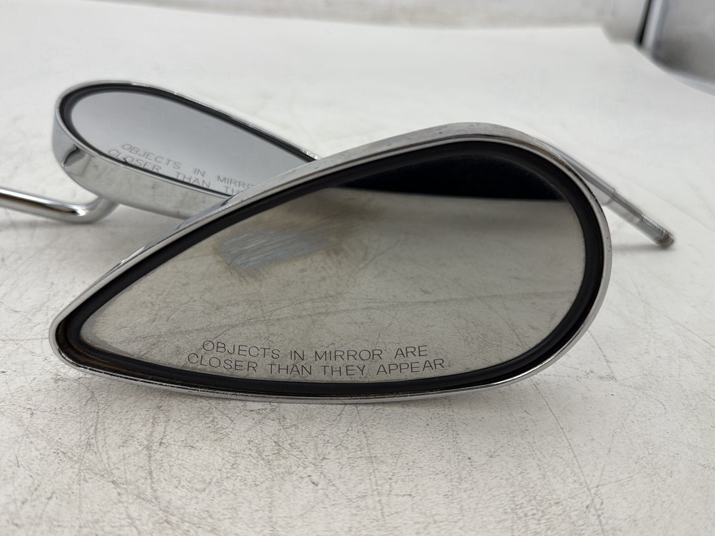 2000 Harley Dyna FXDWG Wide Glide OEM Left Right Rear View Mirror