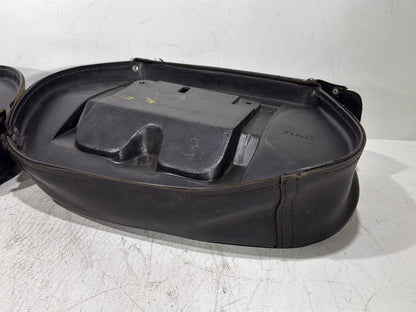 1991 Harley Heritage Softail Classic FLSTC OEM Rear Left Right Saddlebags Luggage Leather
