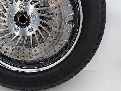 1999 - 2006 Harley-Davidson Touring Electra Glide Ultra Front Wheel Rim Tire Spoked 43440-05A