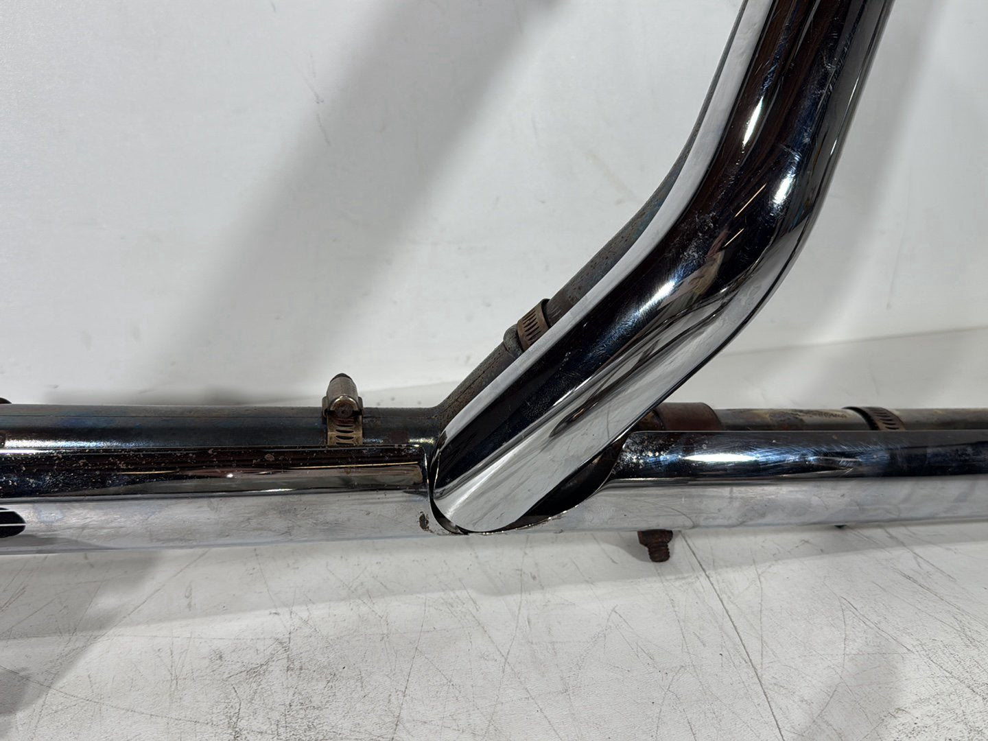 1999 - 2006 Harley-Davidson Touring Electra Glide Exhaust Header Pipes Muffler 65621-99B