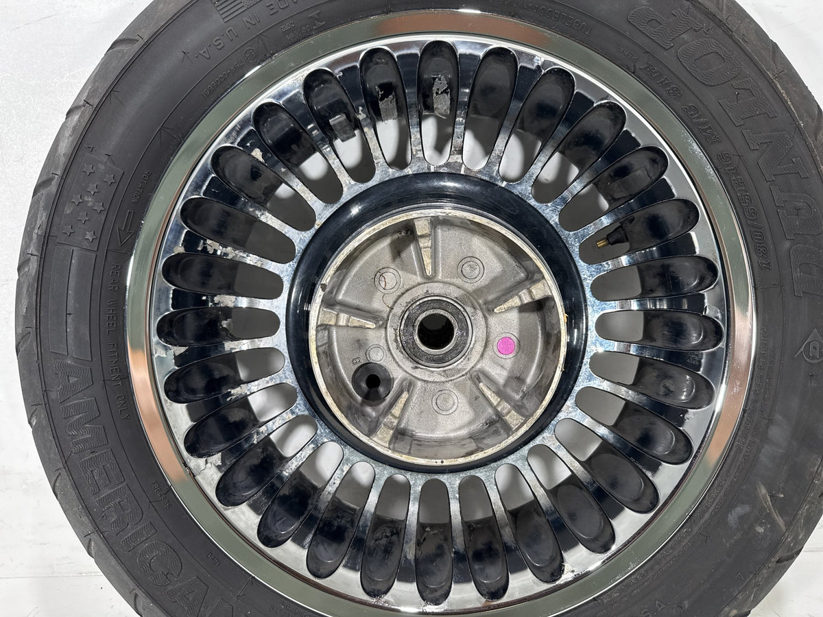 2012 Harley Electra Glide Touring Ultra OEM Rear Wheel Rim Tire 180/65B16 16"