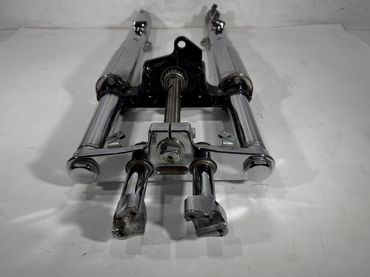 1995 Harley Heritage Softail OEM Front Triple Tree Set & LH RH Fork Legs Sliders