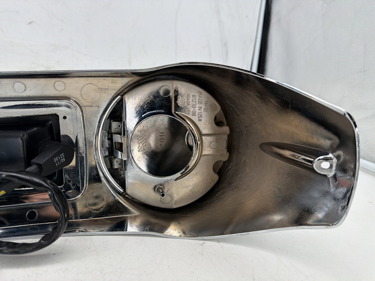 2012 Harley Electra Glide Touring Ultra OEM Fuel Gas Tank Dash Console NOKey