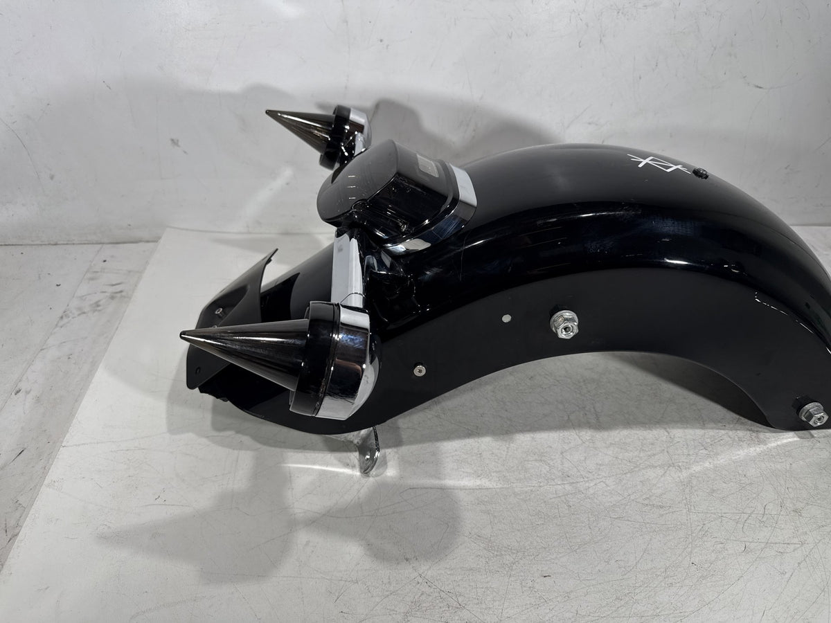 2010 Harley Road King Touring Police OEM Rear Wheel Fender & Turn Signals Bar