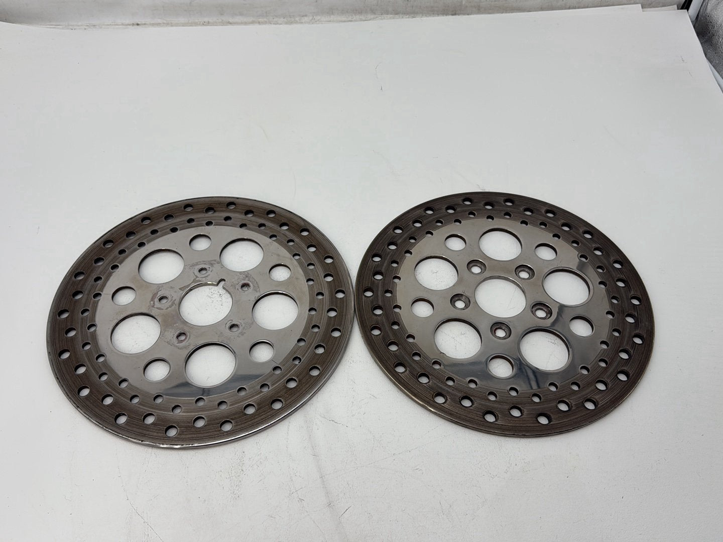 1991 Harley Heritage Softail Classic FLSTC OEM Front Brake Rotors Disc Pair