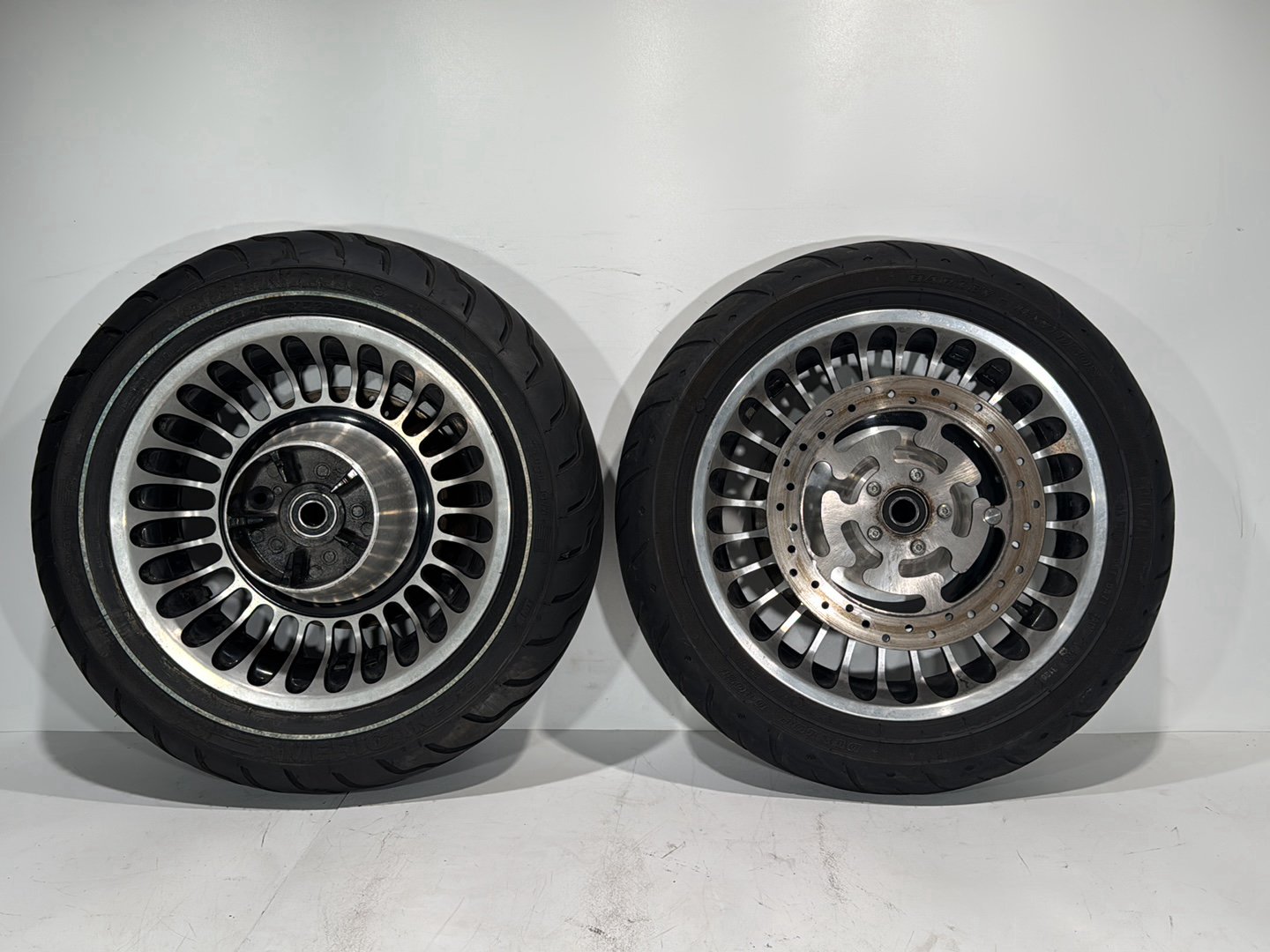 2007 - 2012 Harley-Davidson Touring Road Glide Front & Rear Wheel Rim Tire 	43493-09