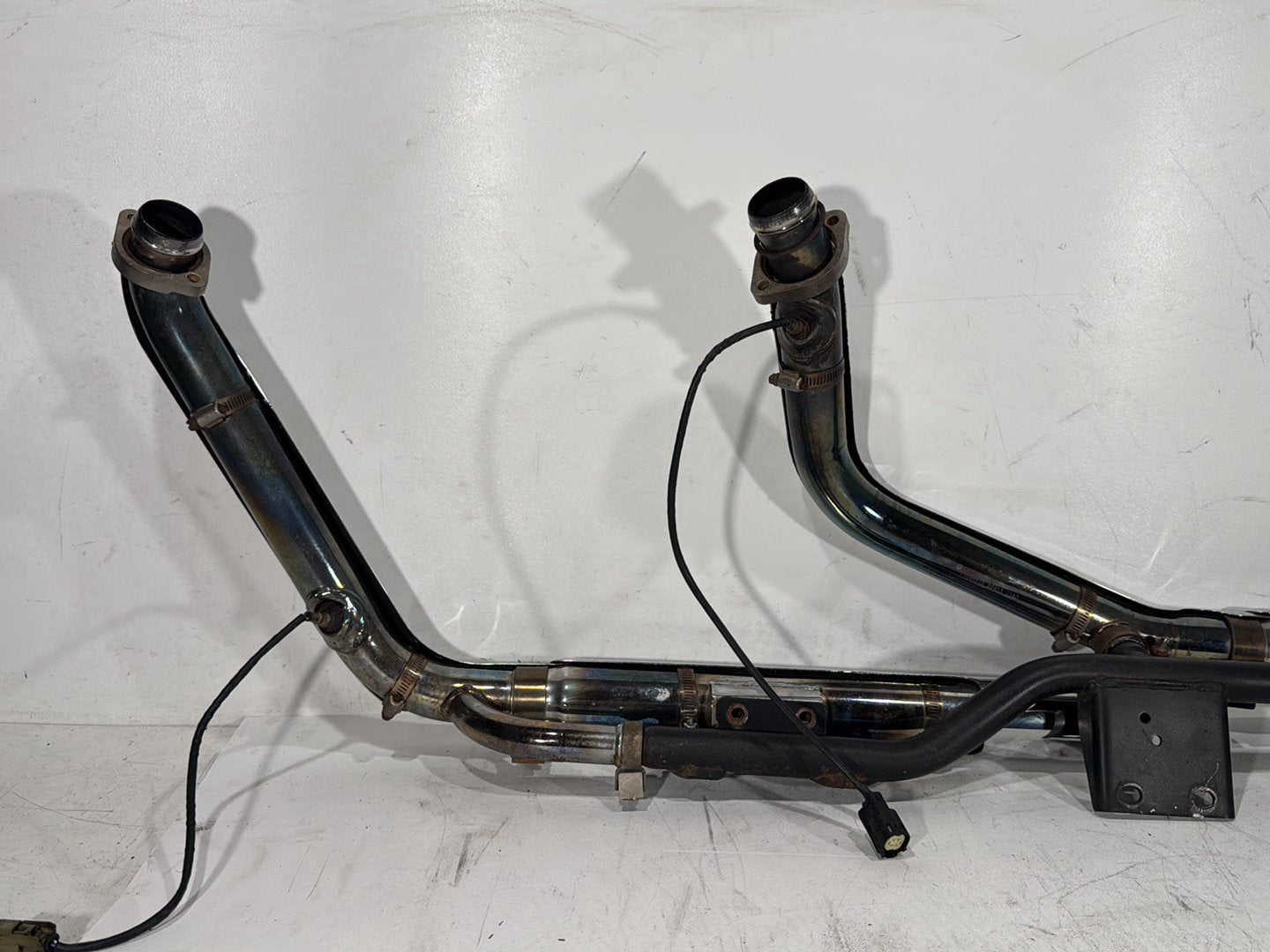 2013 Harley Heritage Softail Classic FLSTC OEM Exhaust Header Pipes Muffler Vance & Hines