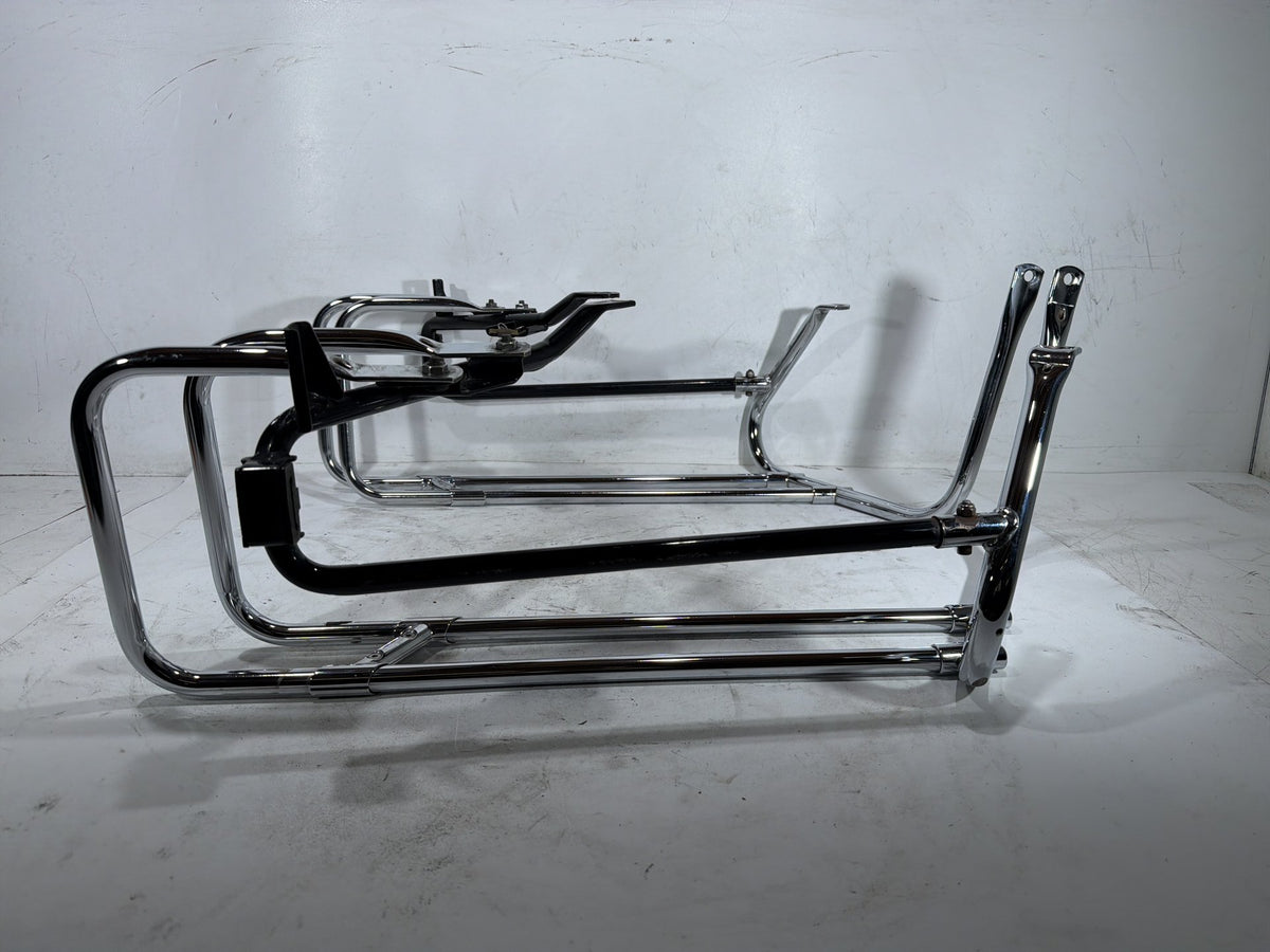 2010 Harley Electra Glide Touring Ultra OEM Rear LH RH Saddlebag Guard Rails Bar