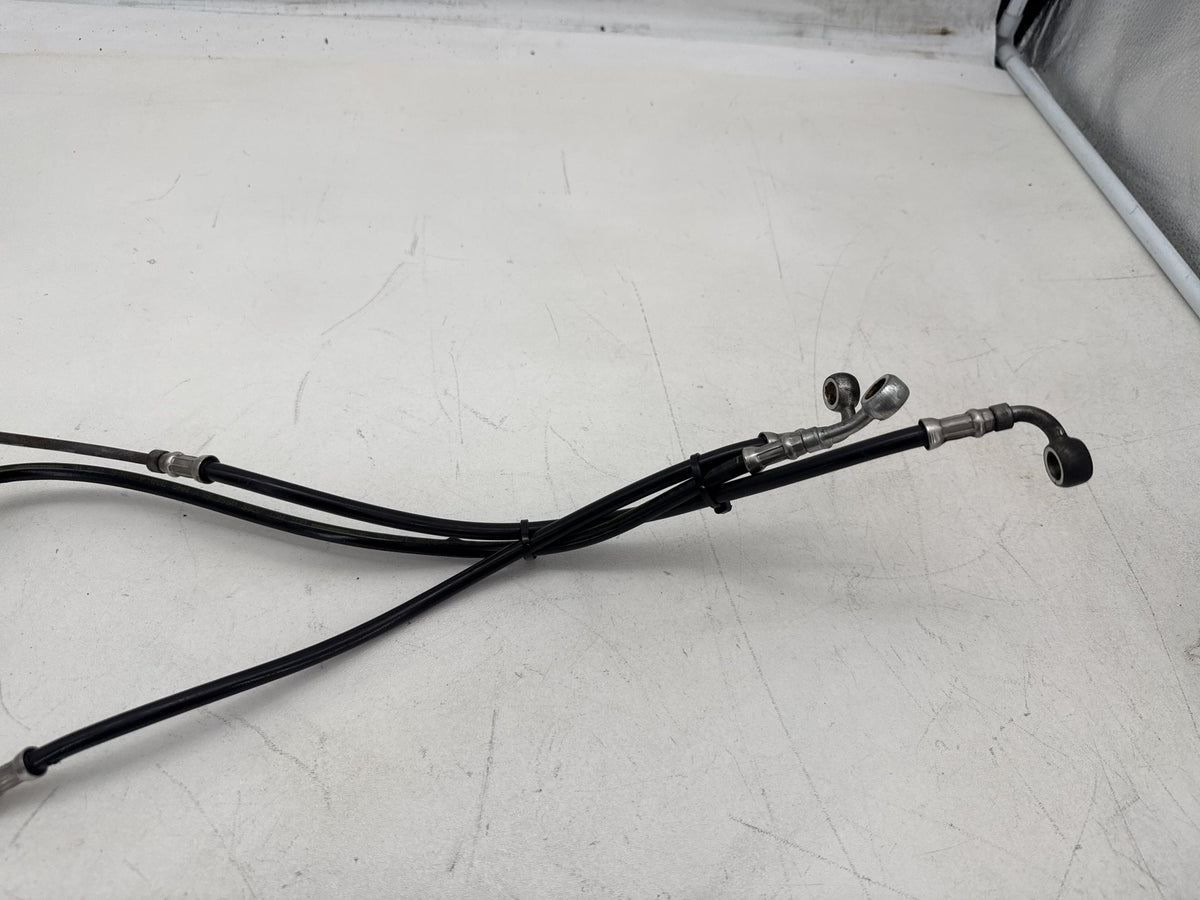 2009 Harley Electra Glide Touring Ultra OEM Front Brake Hose Line Pipe NON-abs