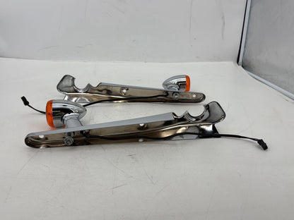 2006 Harley Sportster XL883C 883 Custom OEM Rear Left Right Fender Struts Bracket & Turn Signal