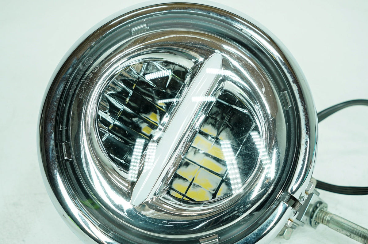 2004 Harley Dyna FXDWG Wide Glide OEM Headlight Headlamp Head Lamp Light LED