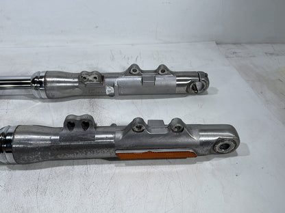 2015 Harley Dyna Low Rider FXDL OEM Front Triple Tree Set & LH RH Fork Legs Sliders