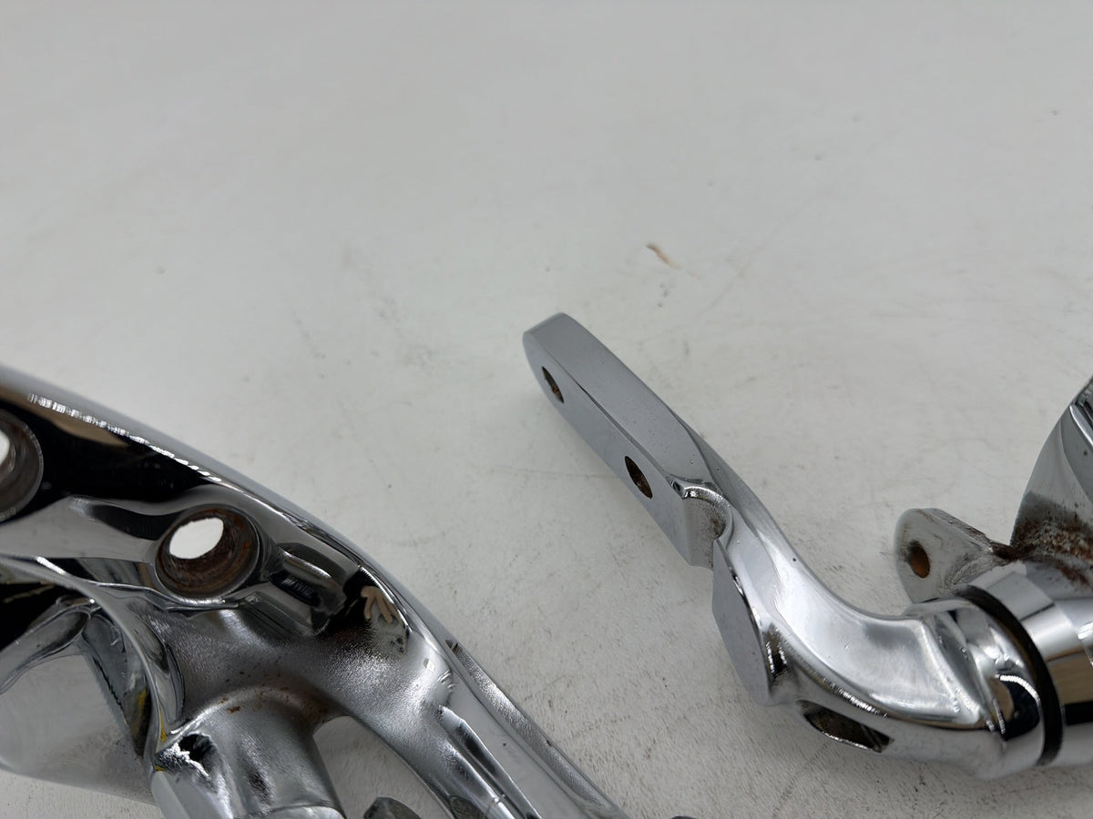 2005 Harley Dyna Super Glide Custom FXDC OEM Left Right Foot Brake Control Pegs