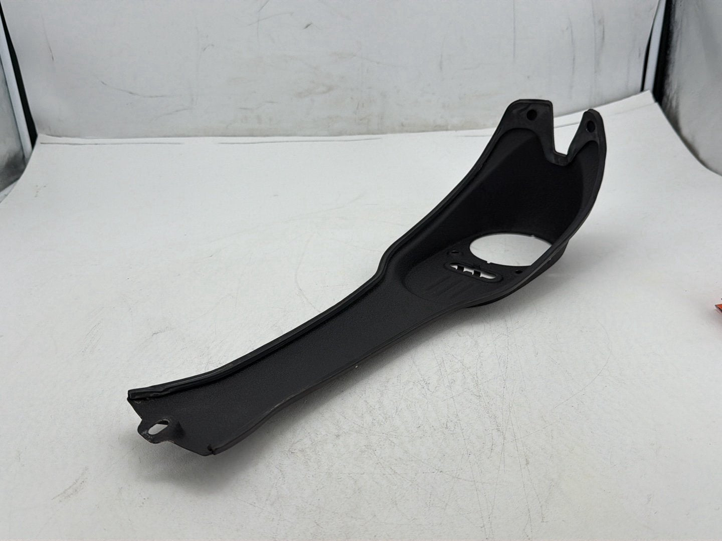 2009 Harley Dyna Street Bob FXDB OEM Fuel Gas Tank Dash Console Black Wrinkle