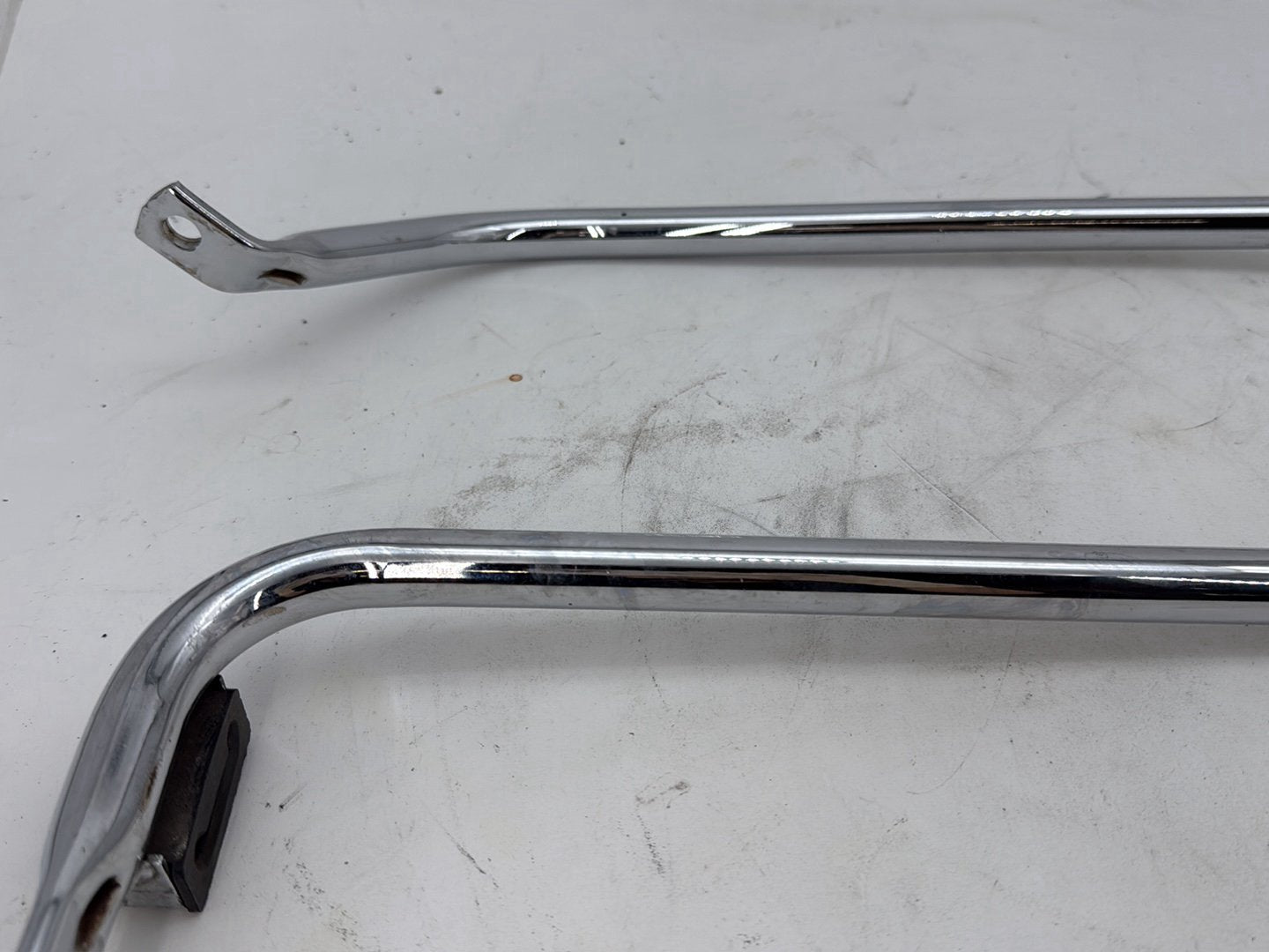 2007 Harley Street Glide Touring FLHX OEM Rear Left Right Saddlebag Guard Rails Bar