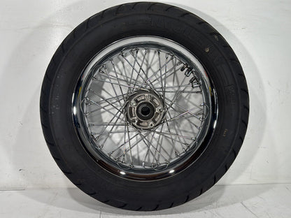 2005 Harley Electra Glide Touring Ultra FLHTCUI OEM Front Wheel Rim Tire Spoked