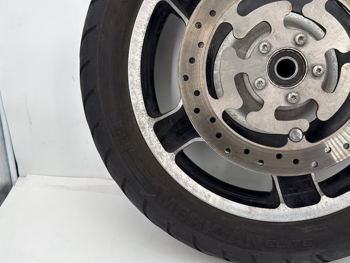 2013 Harley Street Glide Touring FLHX OEM Front Wheel Rim Tire 130/80B17 17"