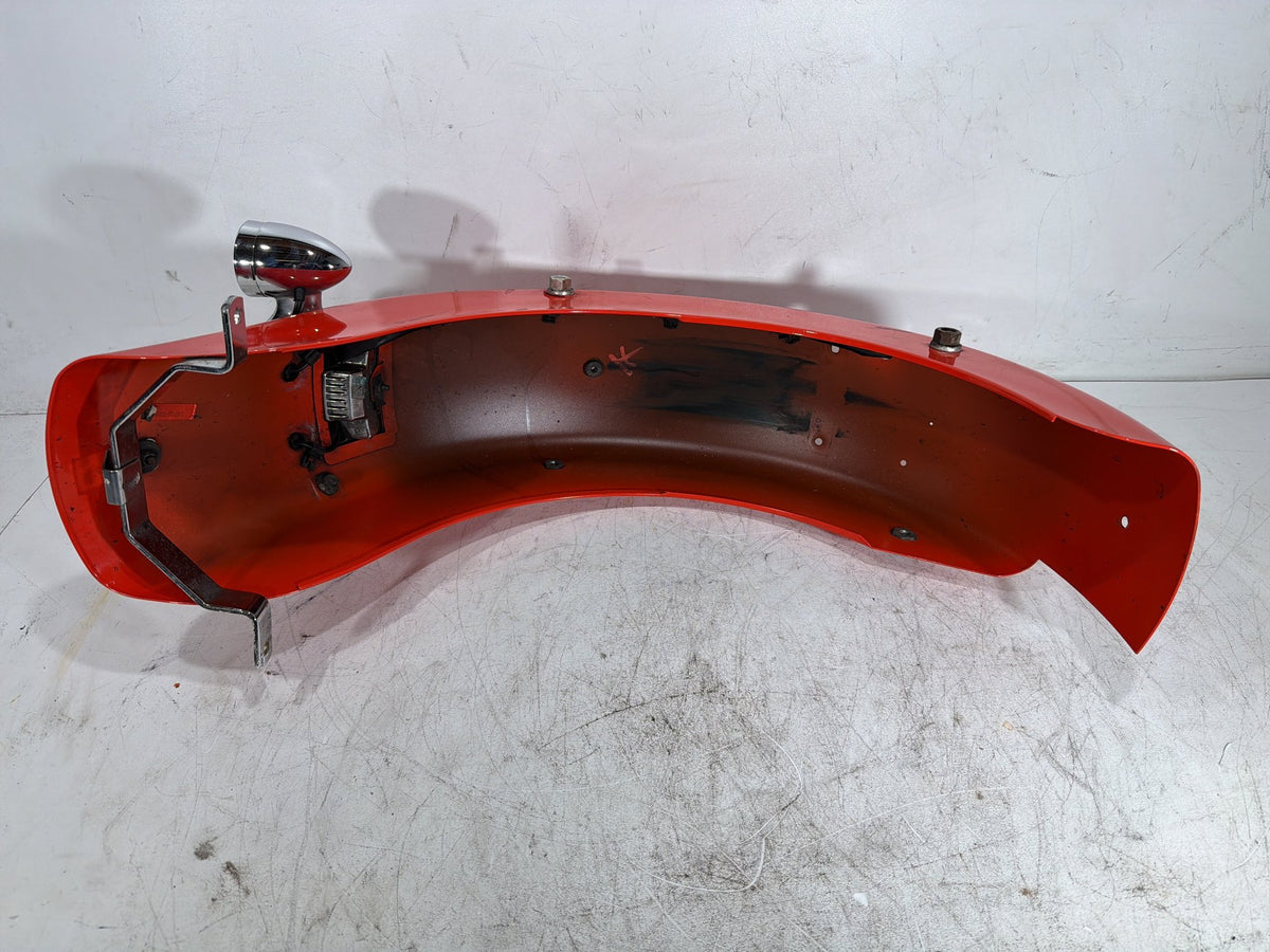 2004 Harley Electra Glide CVO Screamin OEM Rear Wheel Fender & Turn Signals Bar