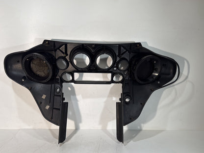 2007 - 2012 Harley-Davidson Touring Street Glide Front Inner Batwing Fairing Cover w/ Speaker SKULL covers Trim