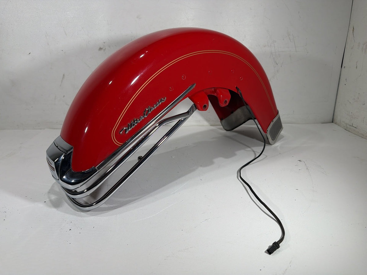 2004 Harley Electra Glide Touring Ultra OEM Front Wheel Fender Shell Panel