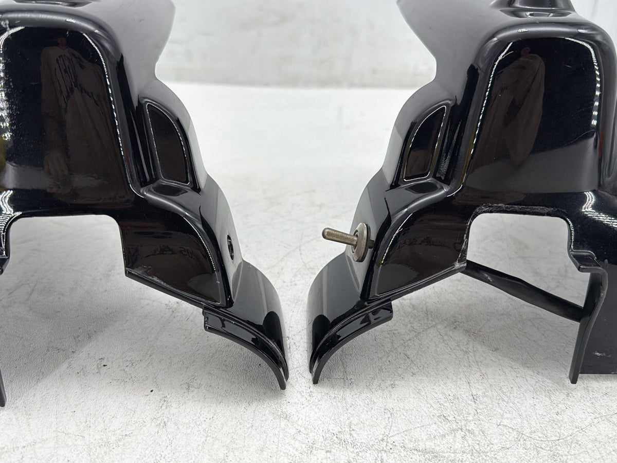 2009 Harley Road King Touring Police OEM Left & Right Headlamp Nacelle Covers