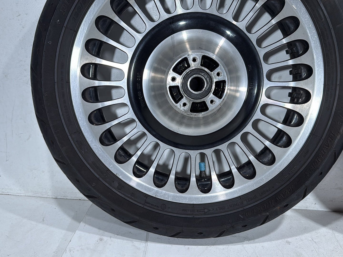 2012 Harley Electra Glide Touring Ultra Front & Rear Wheel Rim Tire 17" 16" NON-abs