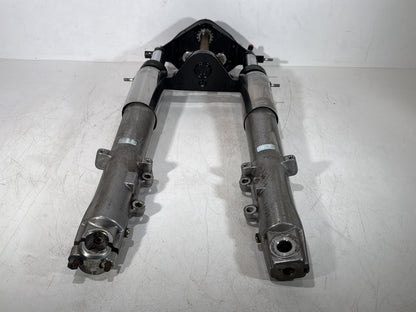1999 - 2006 Harley-Davidson Touring Road King Police Front Triple Tree Set & LH RH Fork Legs Sliders 45446-87A