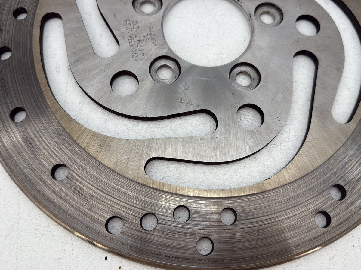 2006 Harley Dyna FXDWGI Wide Glide OEM Rear Brake 1 Rotor Disc 5848674