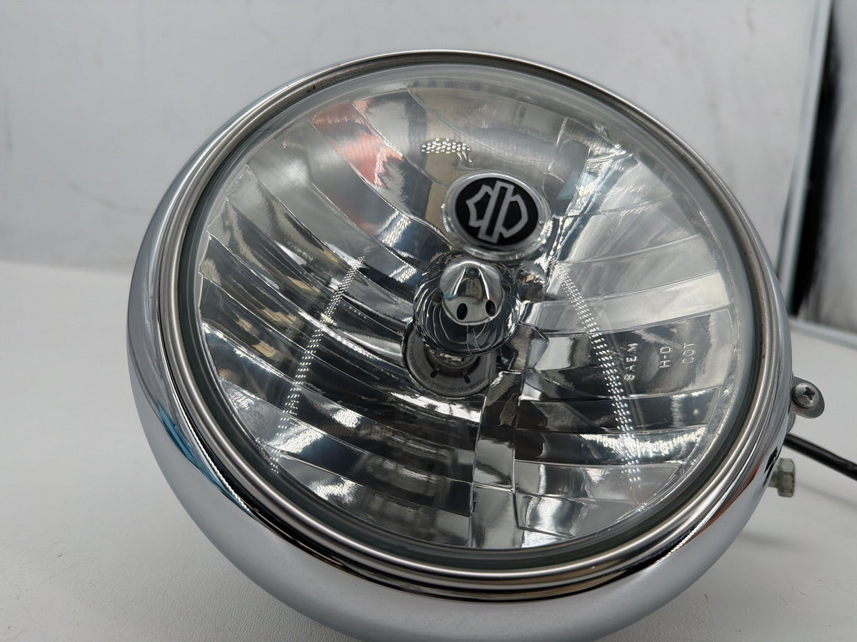 2009 Harley Dyna Street Bob FXDB OEM Headlight Headlamp Head Light Halogen
