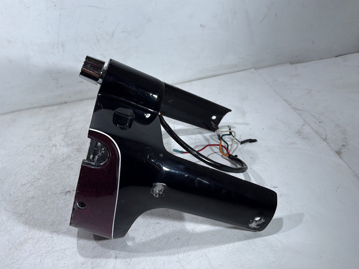 1990 Harley Electra Glide Touring Front Inner Fairing Dash Panel Ignition NOKey