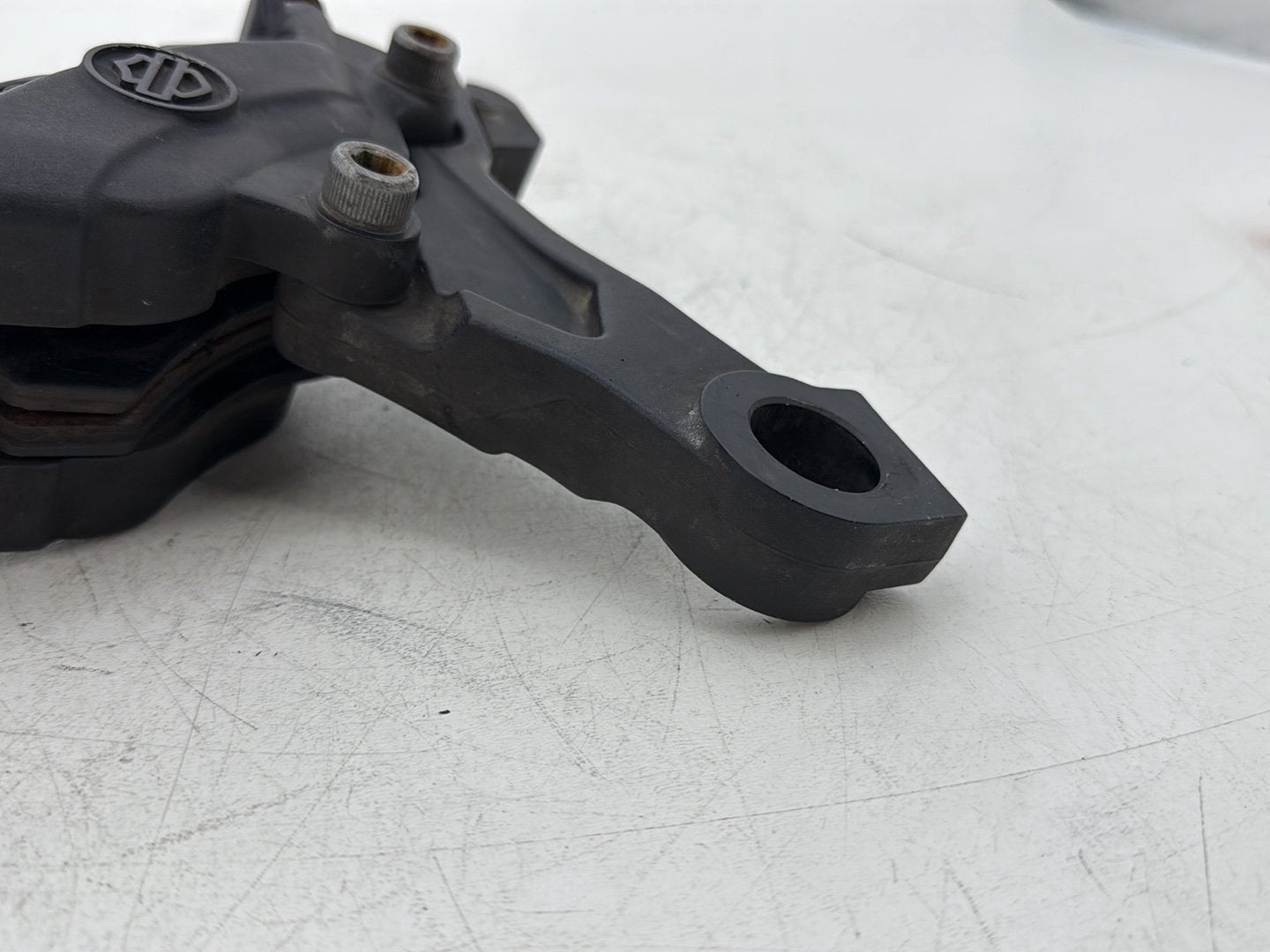 2014 Harley Street Glide Touring FLHXS OEM Rear Back Brake Caliper w/ Bracket